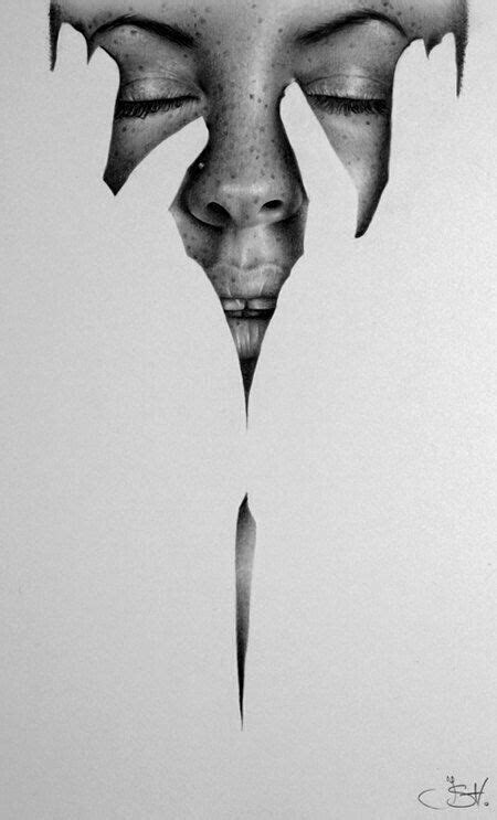 Im Genes Para Tus Portadas Completo Negative Space Art Portrait