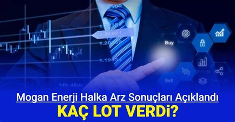 Mogan halka arz sonuçları açıklandı Kaç lot verdi borsada ne zaman