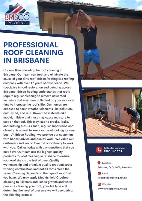 Ppt Roof Cleaning Brisbane Brisco Roofing Powerpoint Presentation