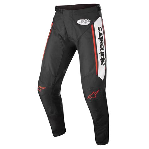 Alpinestars Cross Hose Racer Flagship Schwarz Weiß Neonrot Maciag Offroad