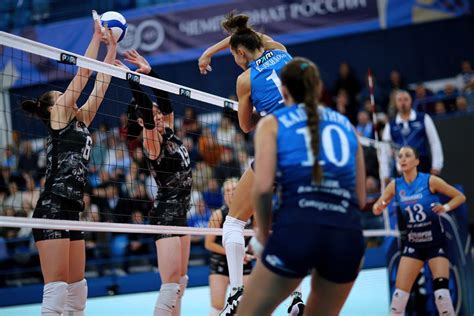 WorldofVolley RUS W Dinamo Moscow Triumphs Over Leningradka In