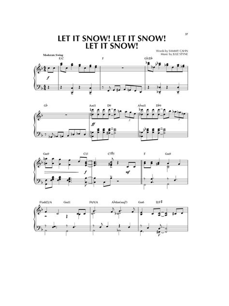 Let It Snow Jazz Piano Pdf Sheets