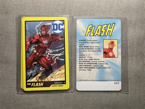 Dc Comics Arcade Coin Pusher Card Series The Flash Ebay