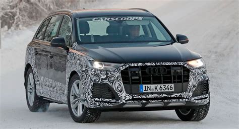 2020 Audi Q7 Facelift Spotted Testing On Cold Weather Conditions
