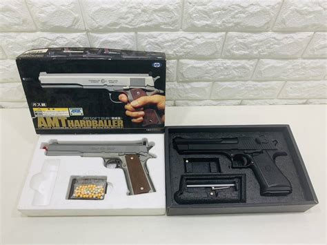 【傷や汚れあり】7318★1円～東京マルイ ガスガン ハードボーラー Amt Hardballer Desert Eagle 50ae