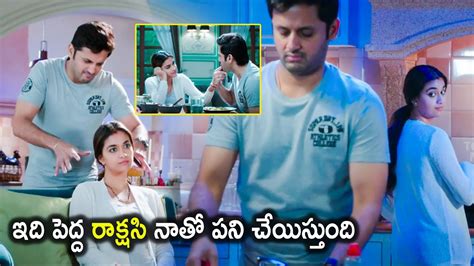 Keerthy Suresh And Nithiin Best Funny Comedy Scene Tollywood