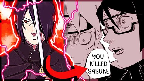 Boruto Will Kill Sasuke And Sarada Will Finds Out Boruto Chapter 79 Youtube