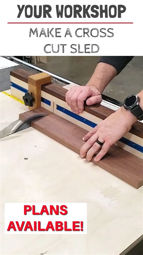 How To Make A Cross Cut Sled Artofit