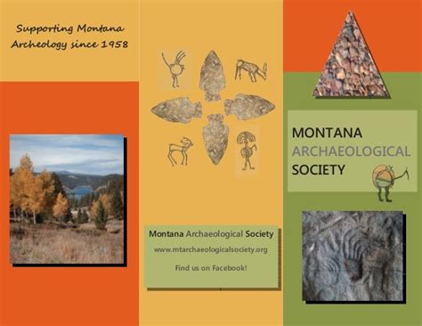 Montana Archaeological Society Brochure