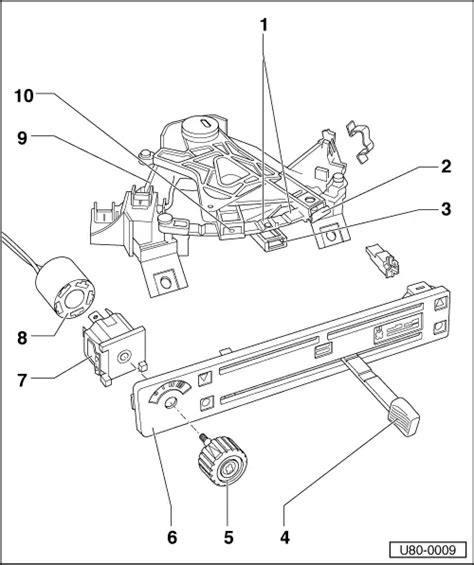 Volkswagen Workshop Manuals Golf Mk1 Heating Ventilation Air