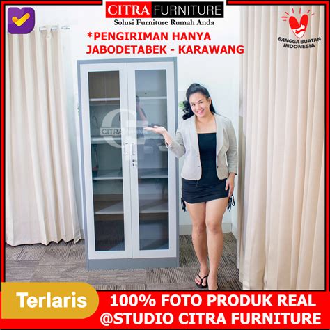 Jual Citra Furniture Shumo Lemari Arsip Besi Pintu Sliding Kantor