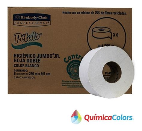 Papel Higienico Jumbo Jr Petalo MercadoLibre