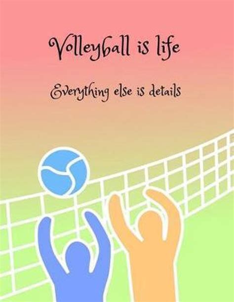 Volleyball Is Life Rokzilla Publishing 9781790527533 Boeken