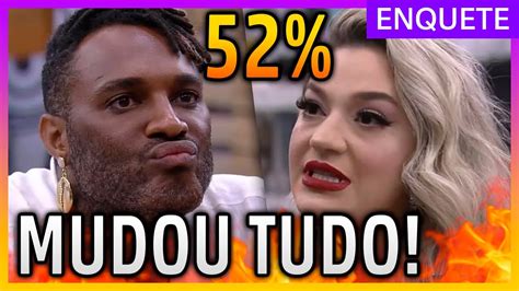 BBB23 Resultado atualizado de enquete revela rejeição Quem sai