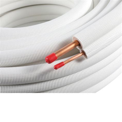 Air Conditioner Installation Kits Copper Insulated Pipe Pair Coil