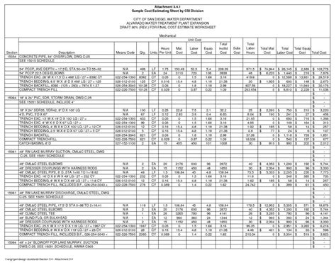 Material Takeoff Spreadsheet — db-excel.com