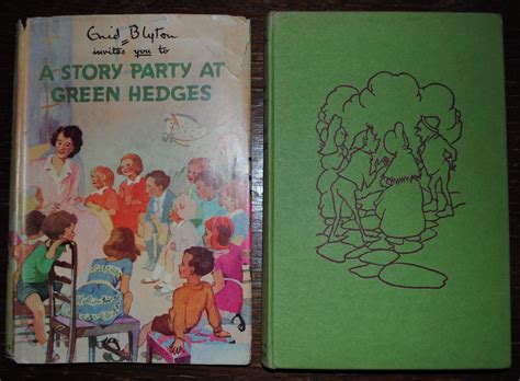 A STORY PARTY AT GREEN HEDGES by ENID BLYTON: Very Good Hardcover (1949