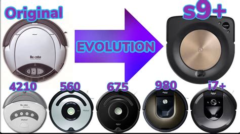 The Evolution Of Irobot Roomba Comparing All Models Series Youtube