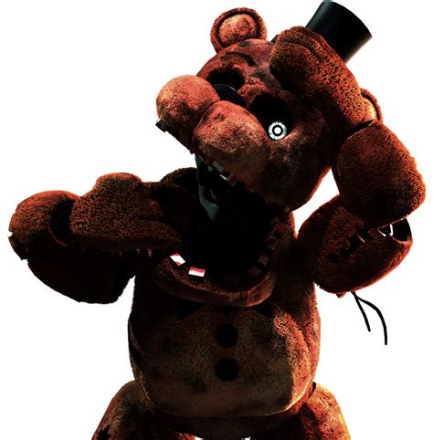 3d Render Withered Freddy Transparent By Megamario2001 On Deviantart