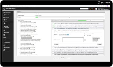 Auditmanagement Quality Miners CAQ System