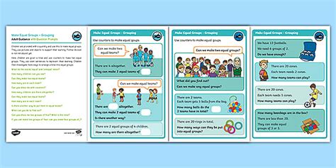 👉 White Rose Compatible Year 1 Make Equal Groups Grouping