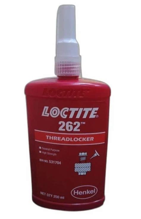 Loctite 262 Threadlocker Adhesive Technology Epoxy Bottle At 7560