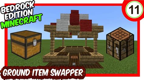 Block Swapper Tutorial Minecraft Bedrock Edition MCPE YouTube