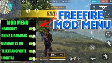 SAIU NOVO MOD MENU FREE FIRE ATUALIZADO 1 59 X ANT BLACK LIST 100