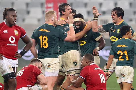 Morne Steyn Kicks South Africa To British And Irish Lions Series