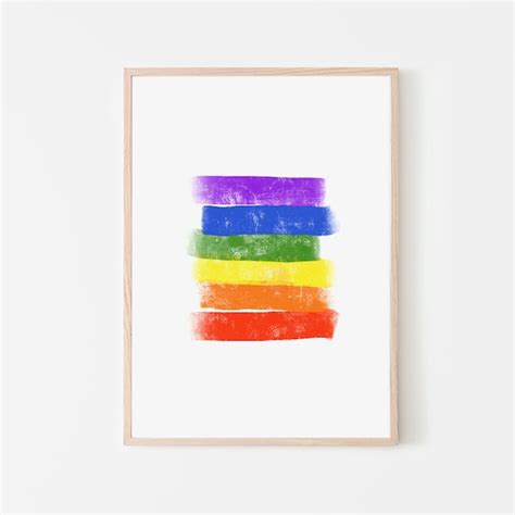 Gay Pride Poster Etsy