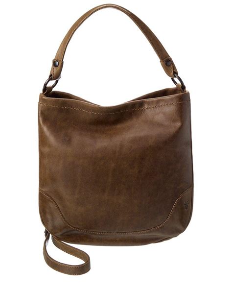 Frye Melissa Leather Hobo Bag In Brown Lyst