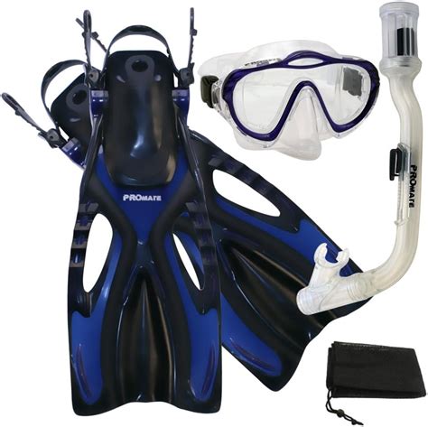 Promate Junior Snorkeling Scuba Dive Purge Mask Dry