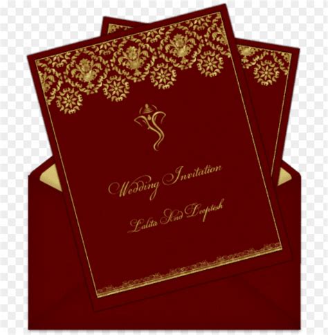 Hindu Wedding Card Design Png Hd Infoupdate Org