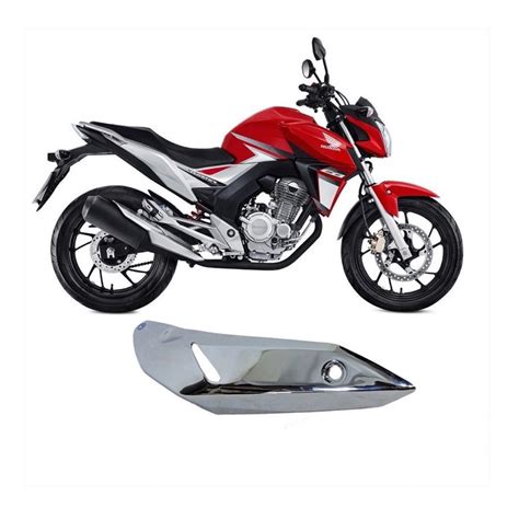 Protetor Escapamento CB Twister 250 Escape Shopee Brasil