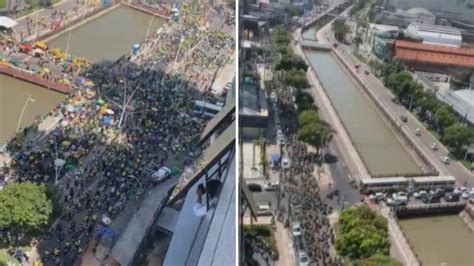 As imagens de Bolsonaro em Belém são impressionantes veja o vídeo