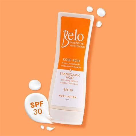 Belo Kojic Tranexamic Acid Intensive Whitening Lotion Ml Spf Ori