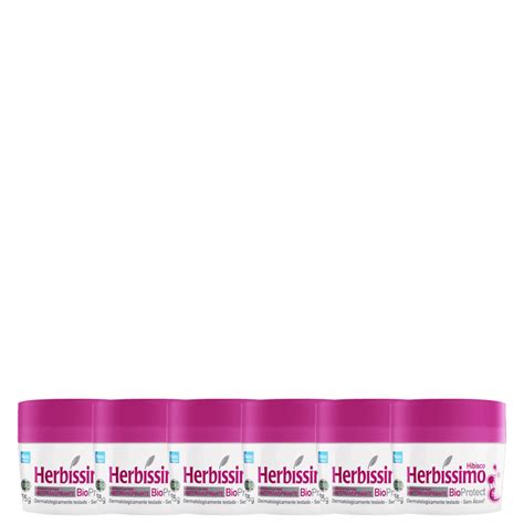 Kit Herbíssimo BioProtect Hibisco Desodorante Creme Beleza na Web