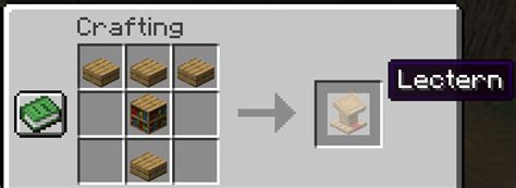 How To Make A Lectern In Minecraft