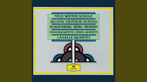 Schoenberg String Quartet No Op Litanei Langsam Youtube