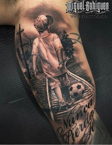 Tatuagem De Futebol 25 Ótimos Exemplos Para Se Inspirar