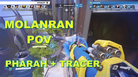 Molanran Pharah Tracer Pov Numbani La Valiant Vs Seoul Owl