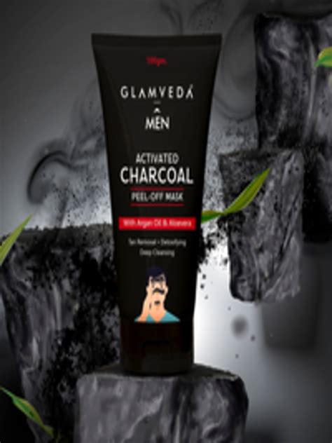 Buy Glamveda Men Activated Charcoal Peel Off Mask 100gm Mask And Peel