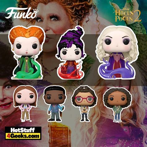 2023 NEW Hocus Pocus 2 Funko Pops New Adventures Old Charms