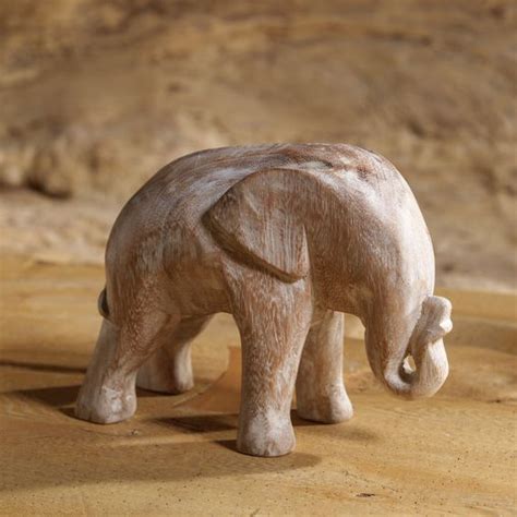 Elephant Wood Sculpture