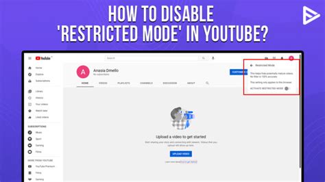 Disable Restricted Mode In YouTube Step By Step Guide