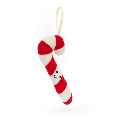 Purchase Jellycat Ffh6cc Festive Folly Candy Cane Plush Decoration At