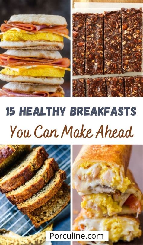 15 Make Ahead Freezer Breakfast Ideas Freezer Breakfast Meals Frozen Breakfast Make Ahead