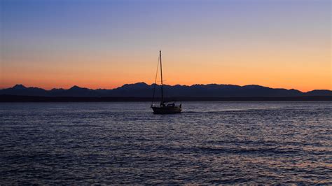 Golden Gardens Park Ocean Sunset | Brian Chu Photography