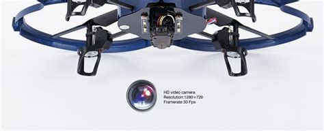 Udi Rc Quadcopter With Hd Camera Rtf