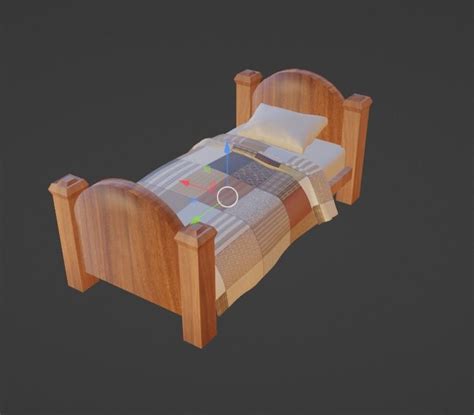 Single Bed 3d Model Cgtrader